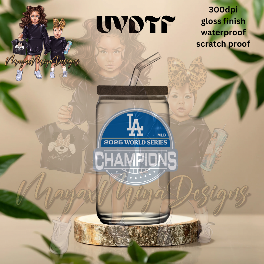 LAD 2025 WS CHAMPIONS UVDTF DECAL