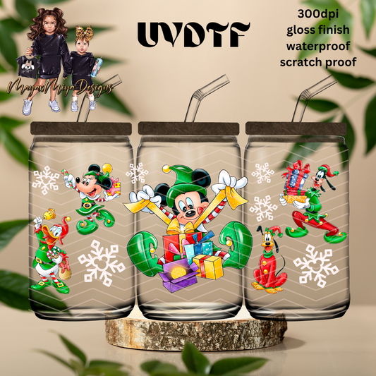 M FRIENDS SANTA HELPERS UVDTF WRAP