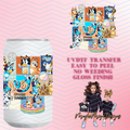BLUE SUMMER AND BEACH UVDTF DECAL