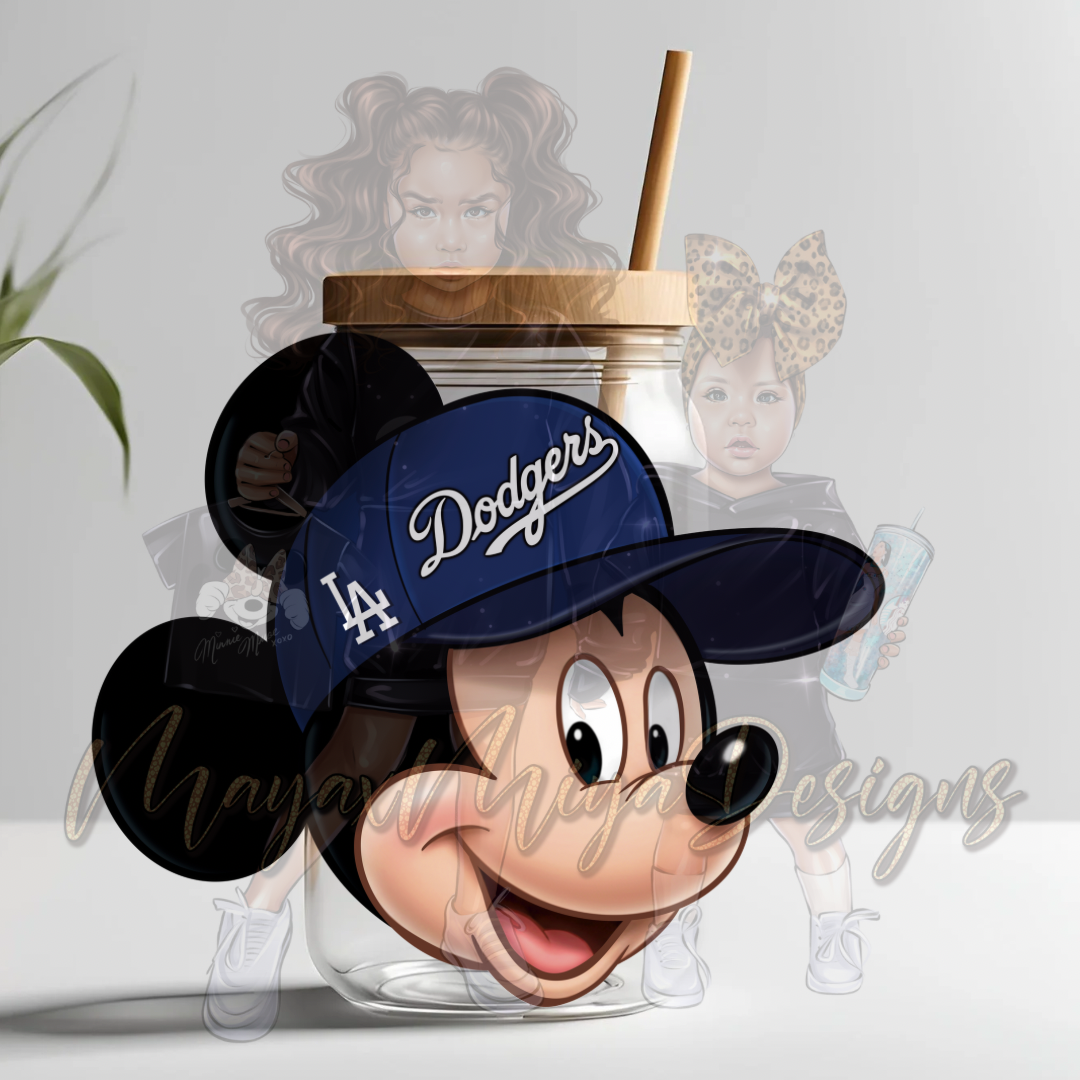 M MOUSE LAD BLU HAT UVDTF DECAL