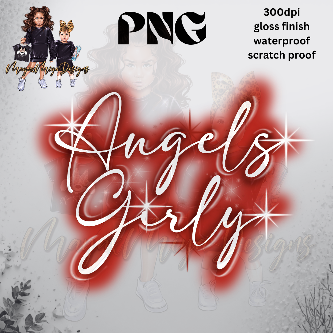 ANGLS GIRLY AIRBRUSH PNG