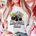 BLUE MONSTER JAM DTF TRANSFERS