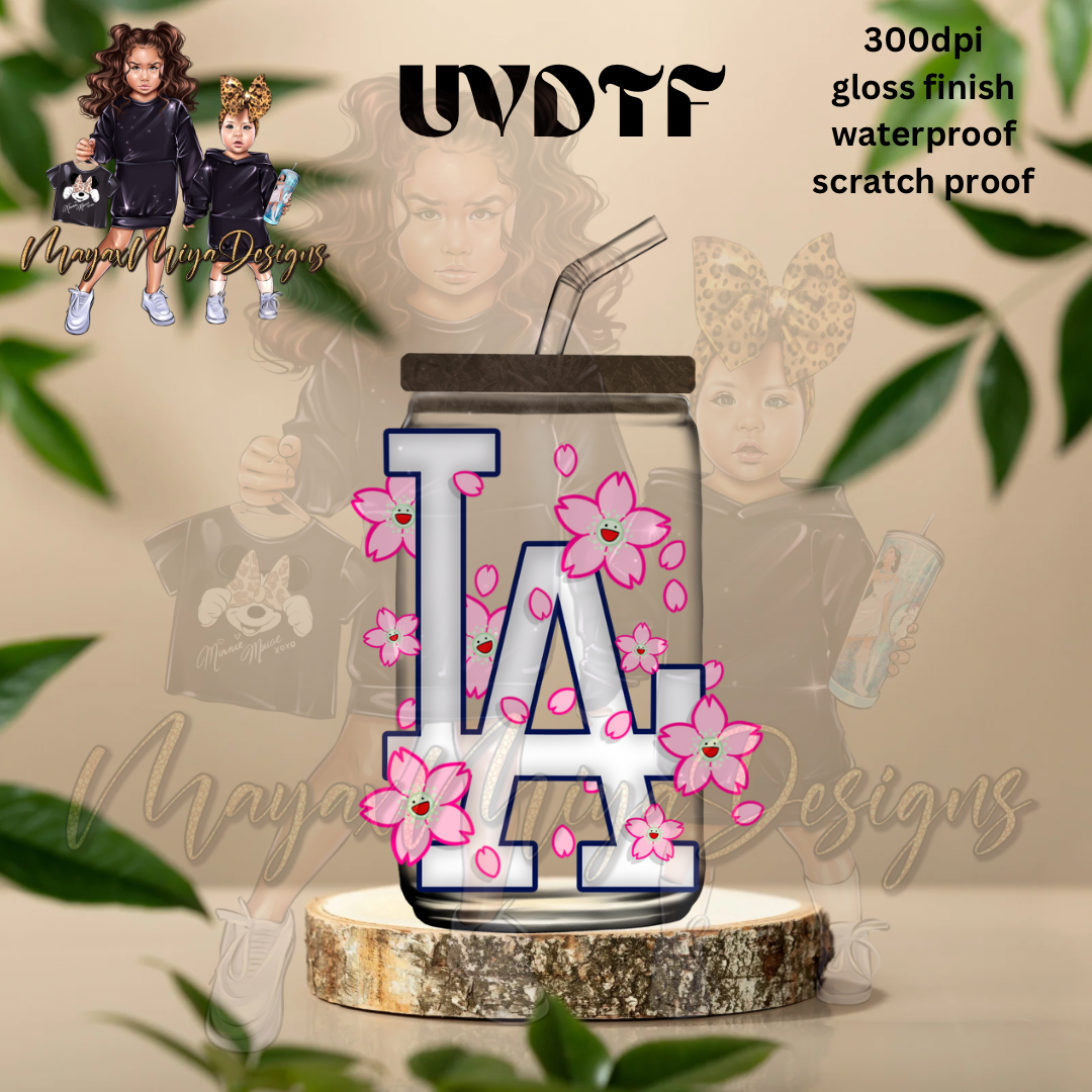 LA FLOWERS UVDTF DECAL