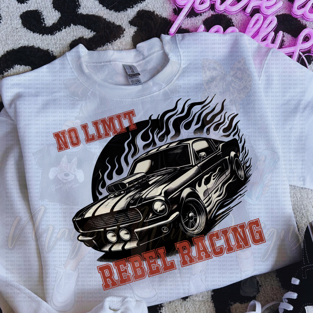 NO LIMIT REBEL RACING DTF TRANSFERS