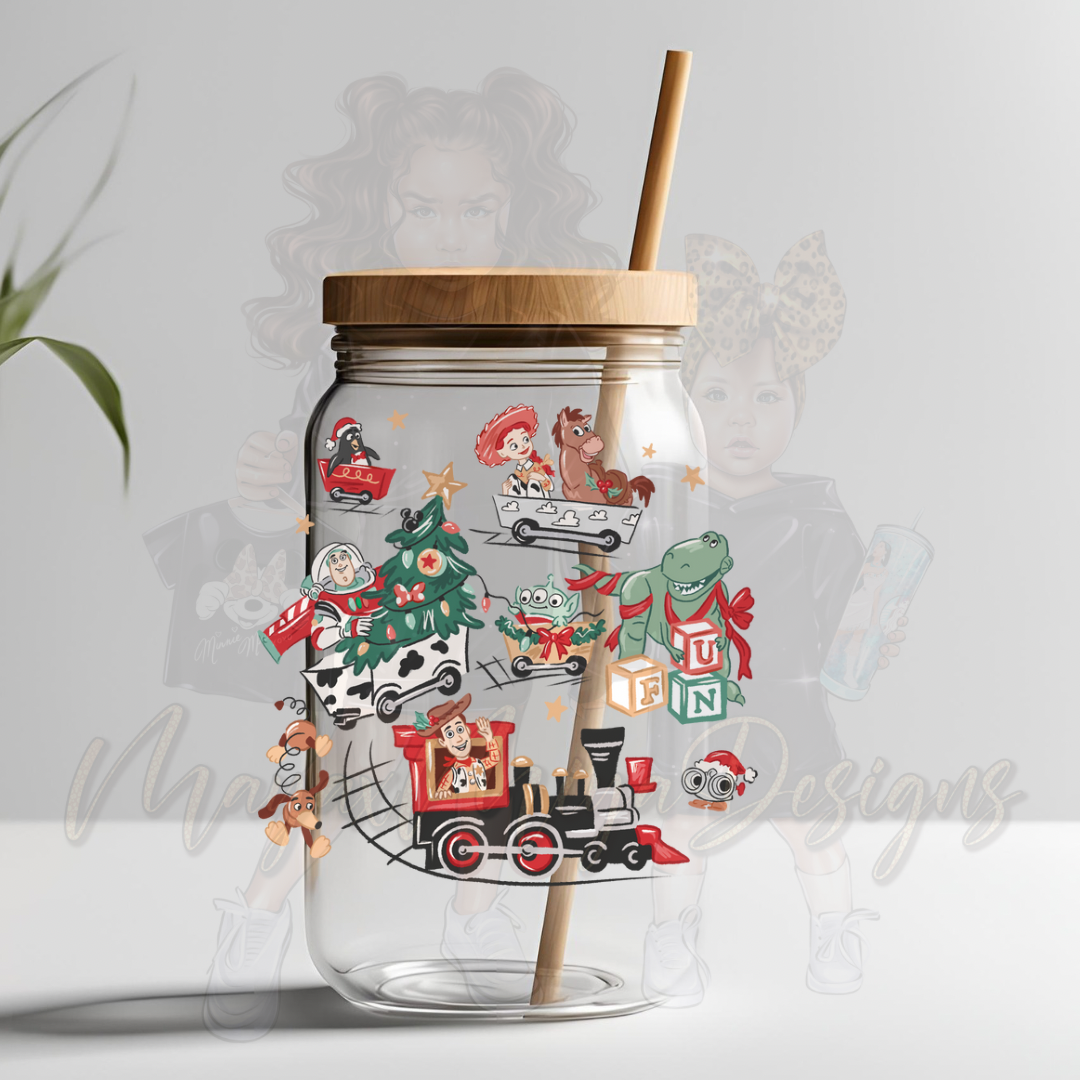 T STORY CHRISTMAS FRIENDS UVDTF DECAL