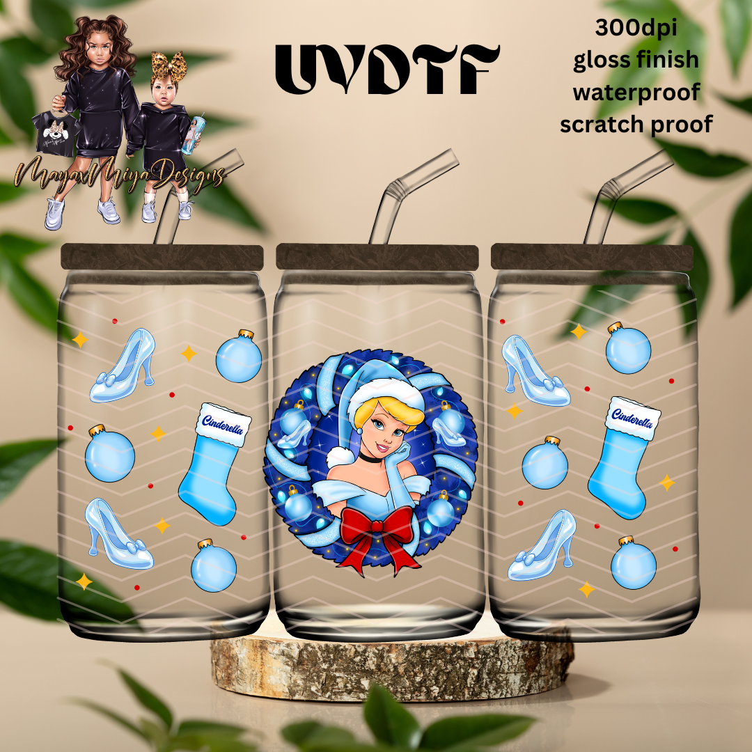 PRINCESS C WREATH UVDTF WRAP