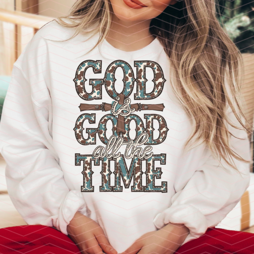GOD IS GOOD ALL THE TIME DTF TRANSFERS