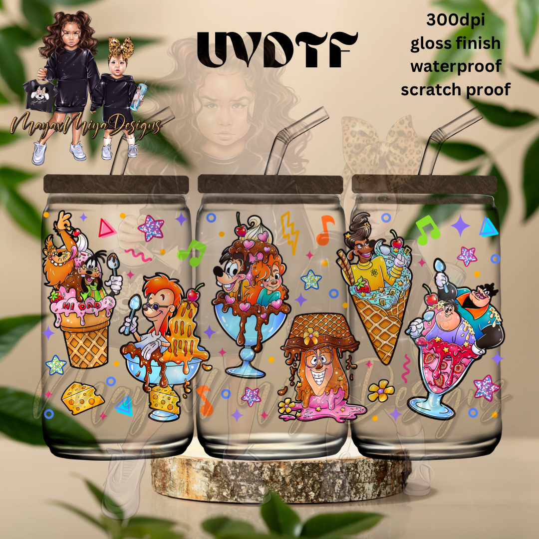 MAX AND FRIENDS ICE CREAM UVDTF WRAP