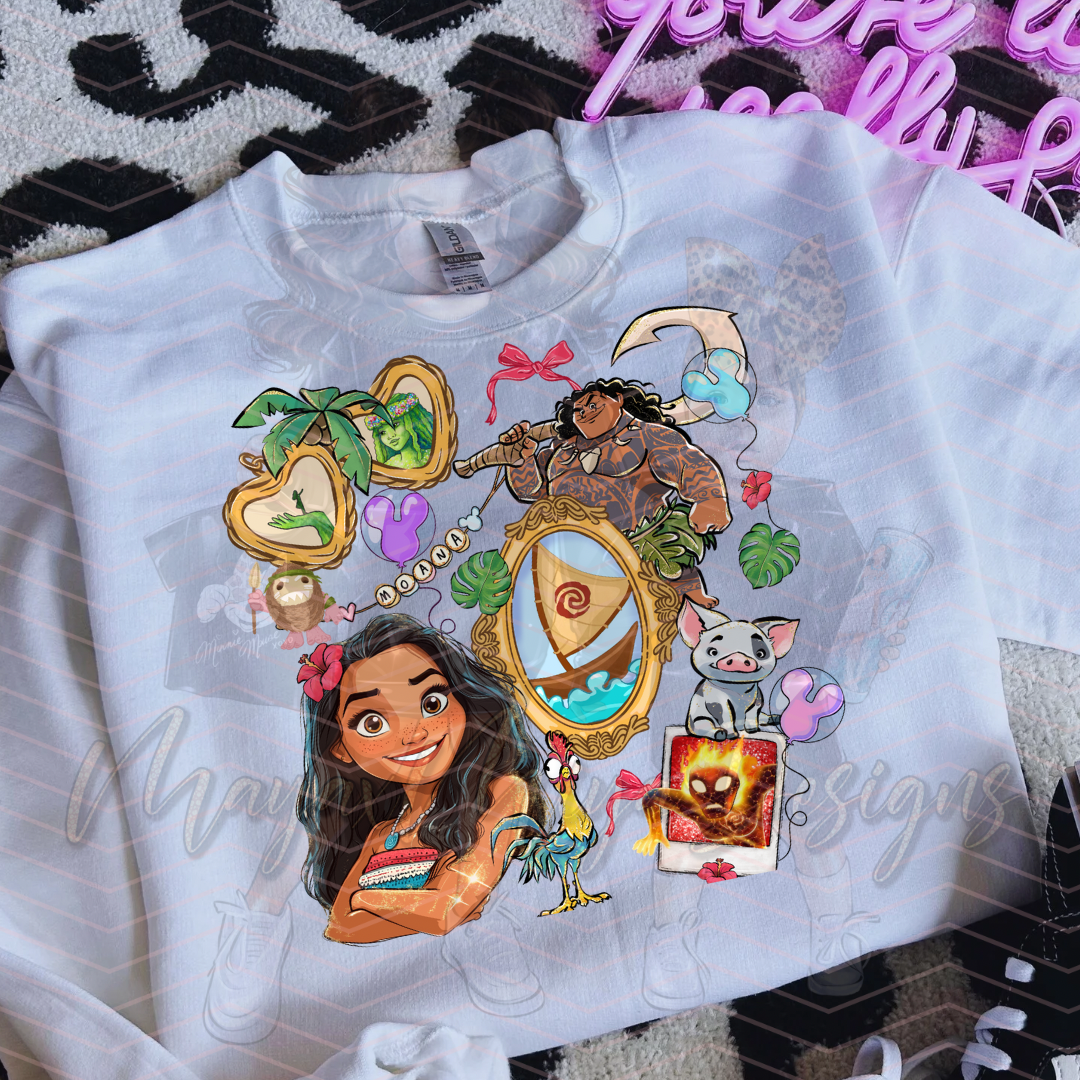 PRINCESS M MIRROR FRIENDS DTF TRANSFERS