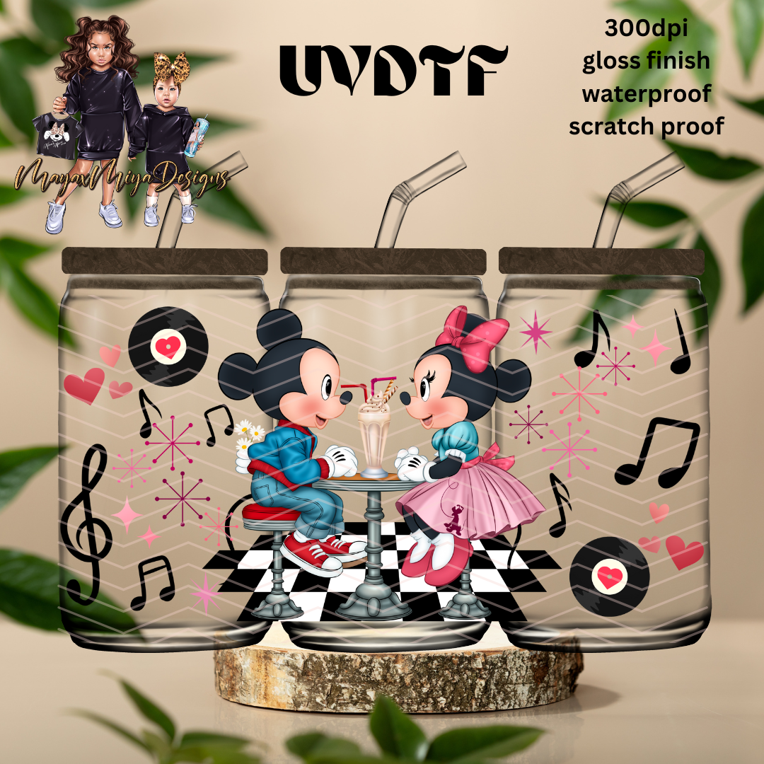 M & M GREASE UVDTF WRAP