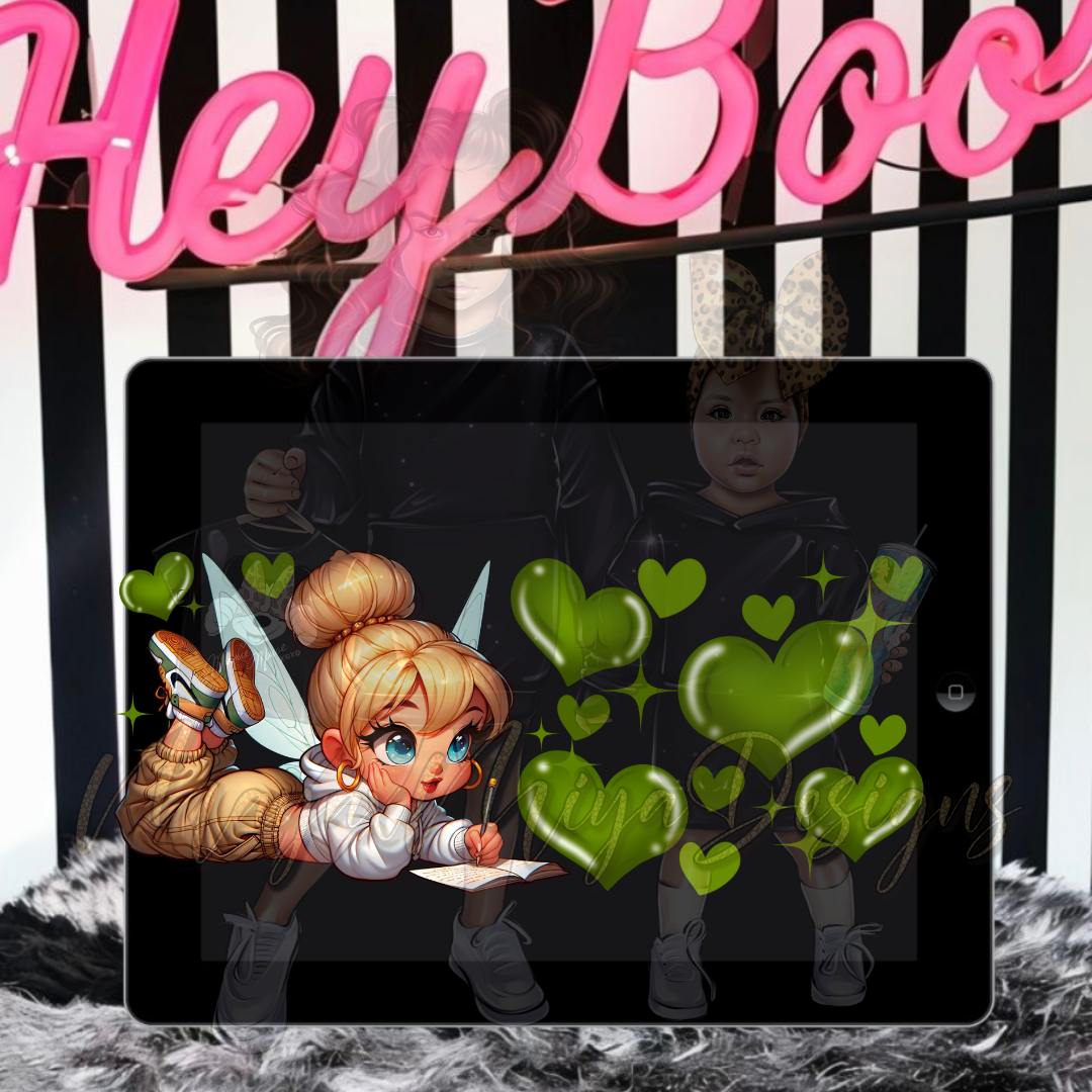 PRINCESS TB AIRBRUSH PNG WRAP