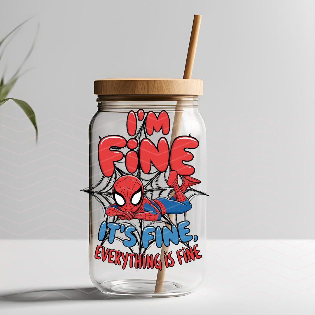 SPM IM FINE ITS FINE UVDTF DECAL