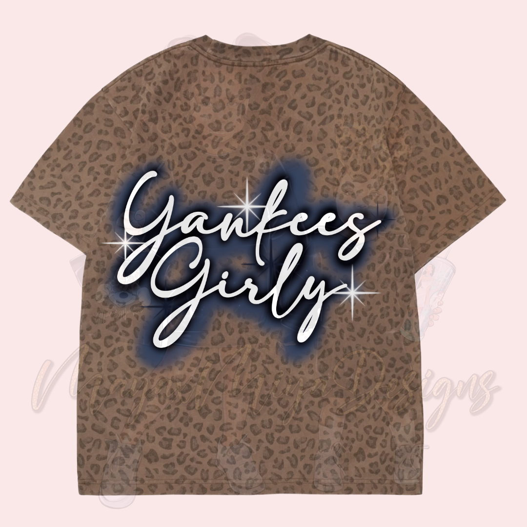 YANKEES GIRLY DTF TRANSFERS