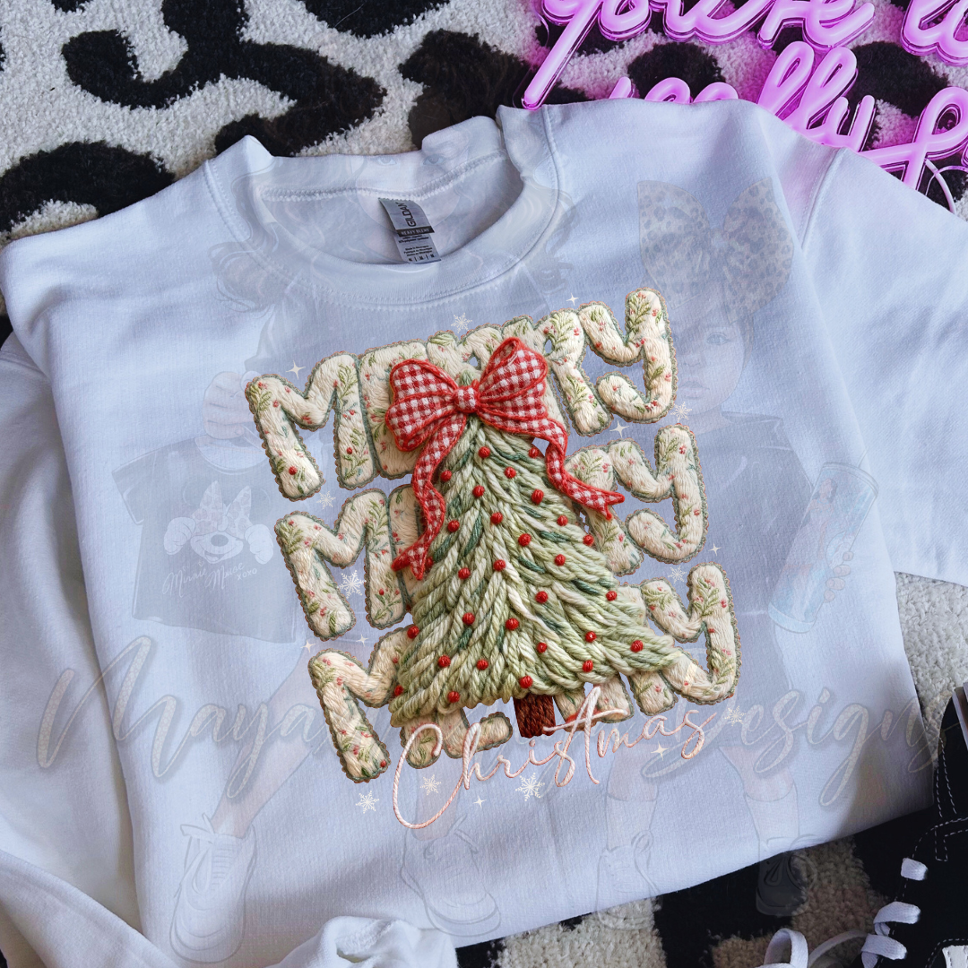 MRRY MRRY MRRY CHRISTMAS V2 DTF TRANSFERS