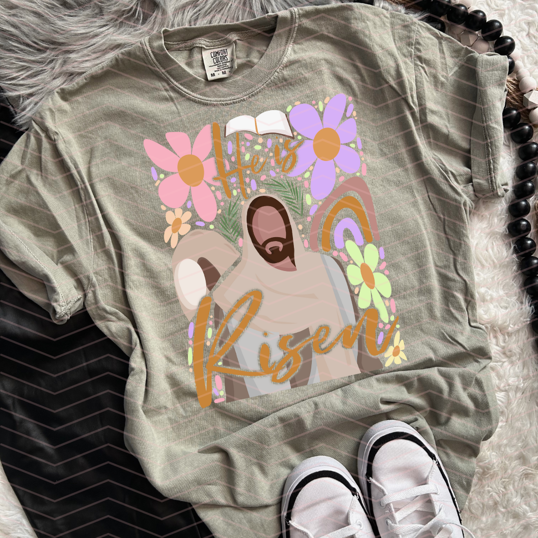 HE IS RISEN DTF TRANSFERS