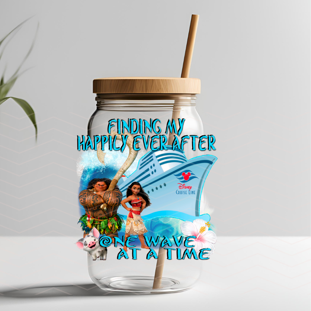 PRINCESS MNA FINDING MY HAPPILY EVER AFTER UVDTF DECAL