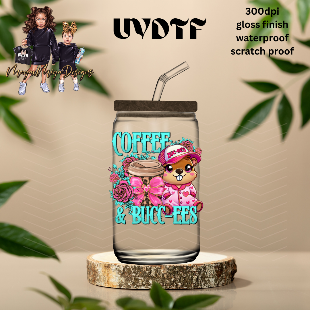 COFFEE & BUCCEES UVDTF DECAL