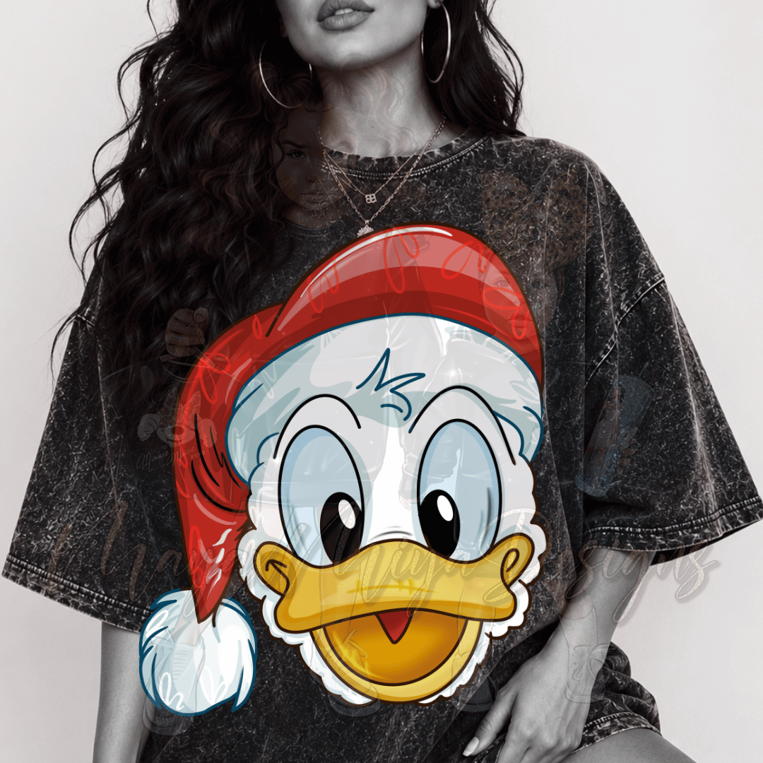 DDUCK XMAS BALLOON DTF TRANSFER