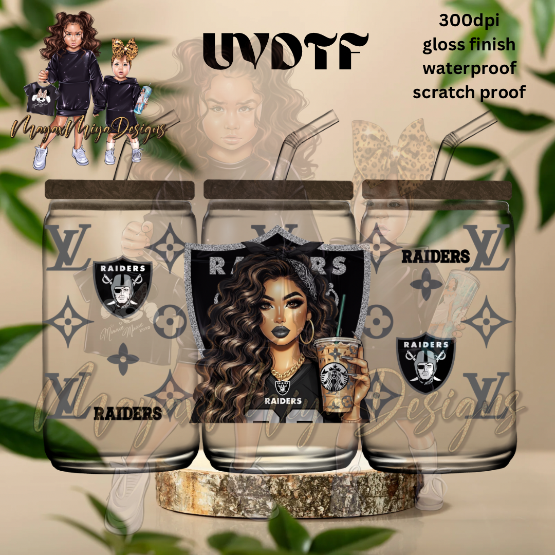 LVR LV COFFEE GIRLY UVDTF WRAP