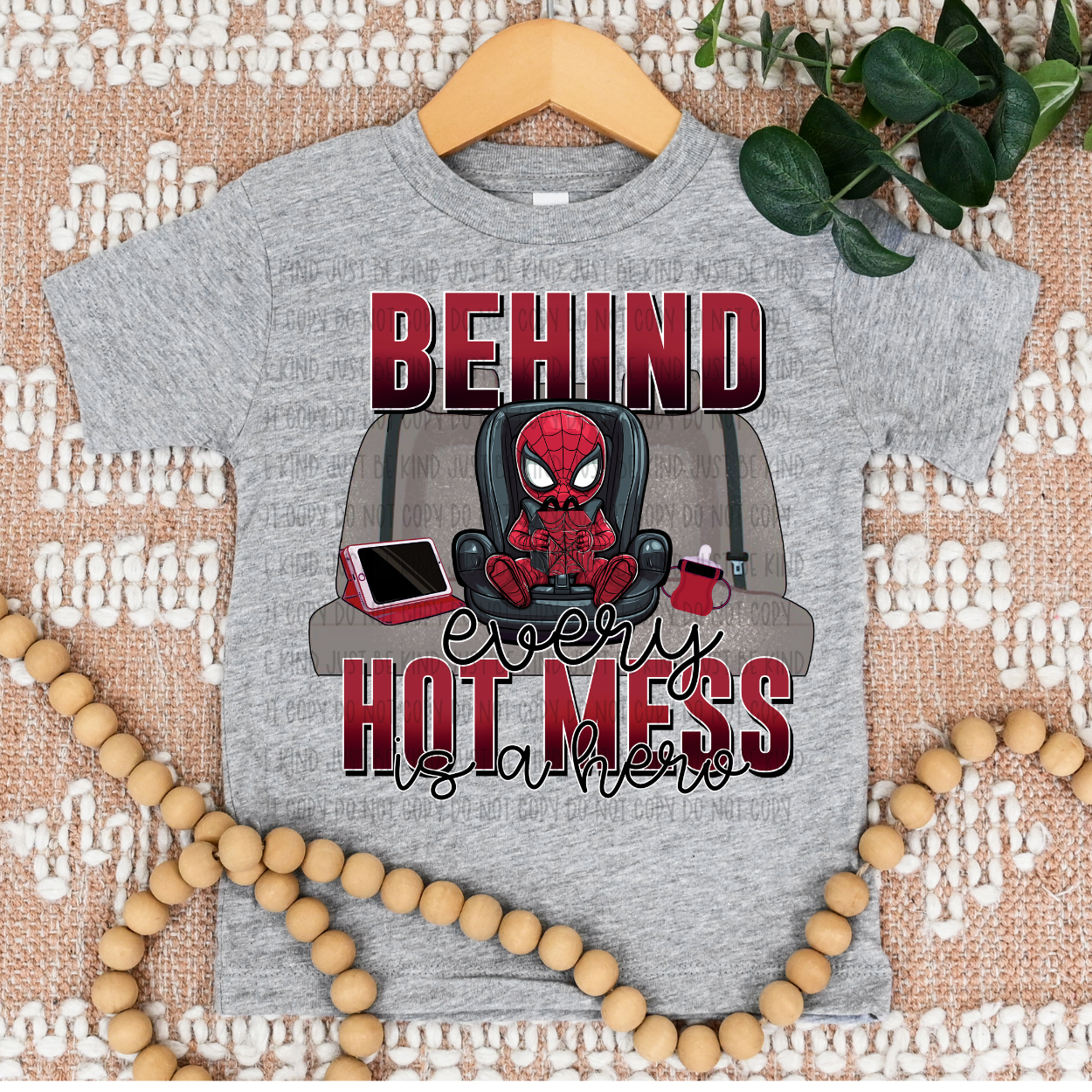DP BEHIND EVERY HOT MESS IS A HERO DTF TRANSFERS