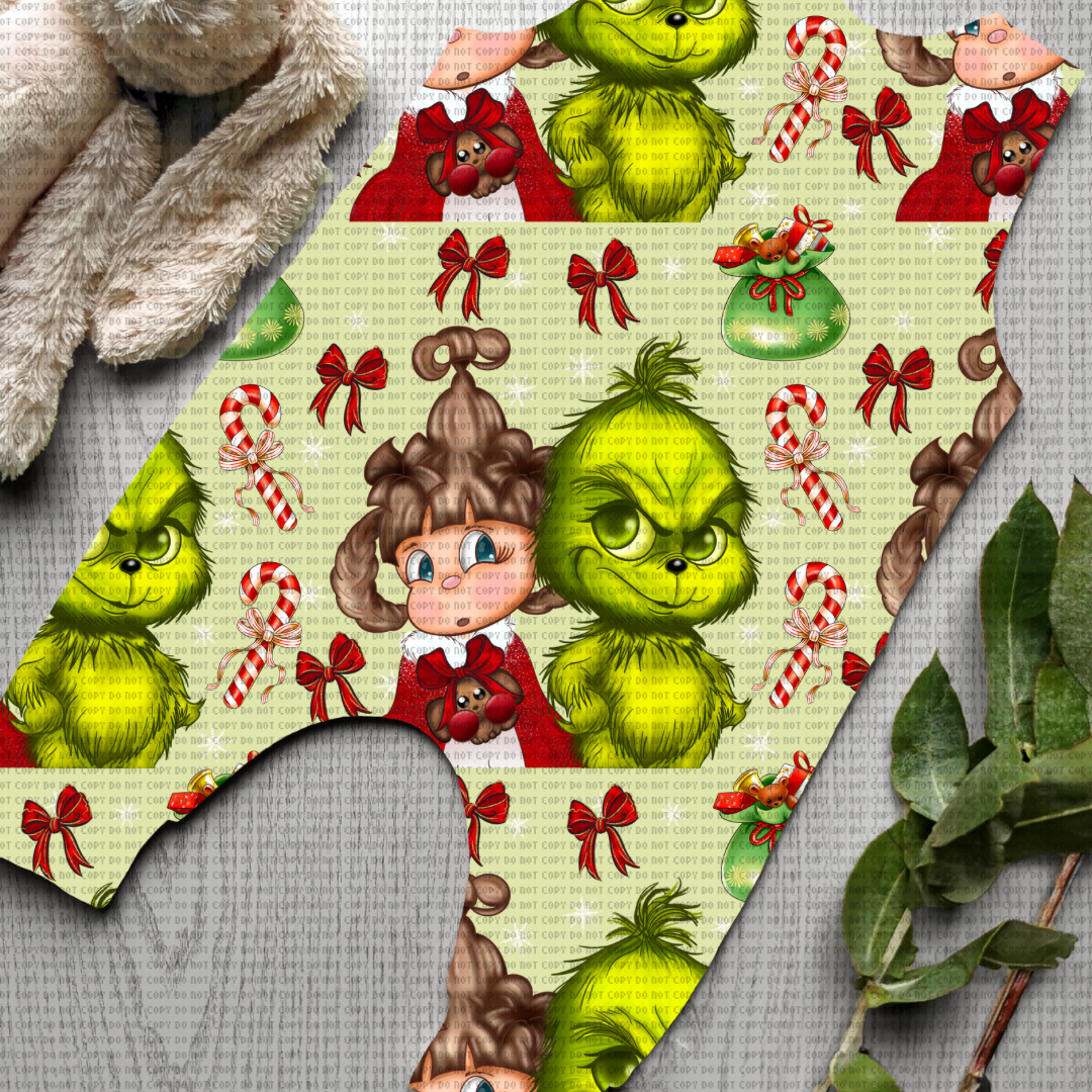 GRINCHMAS AND CINDYLOU PNG SEAMLESS BUNDLE