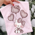 HK BROWN HEARTS & BALLOONS DTF TRANSFERS