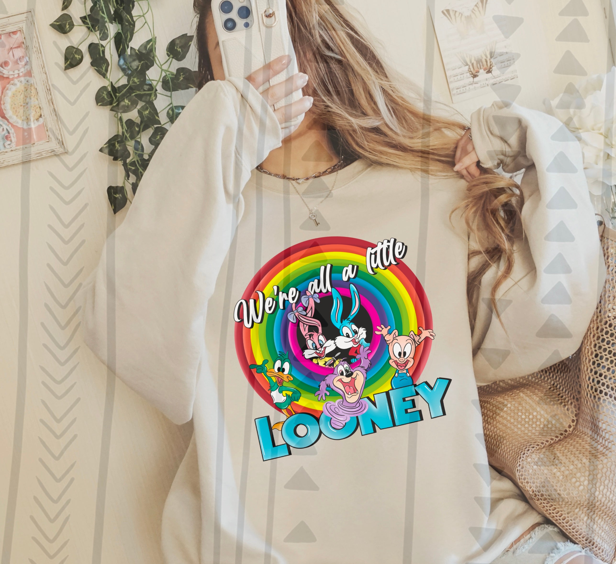 WE’RE ALL A LITTLE LOONEY DTF TRANSFERS