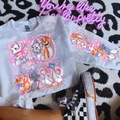 A CATS & FRIENDS DTF TRANSFERS W SLEEVE