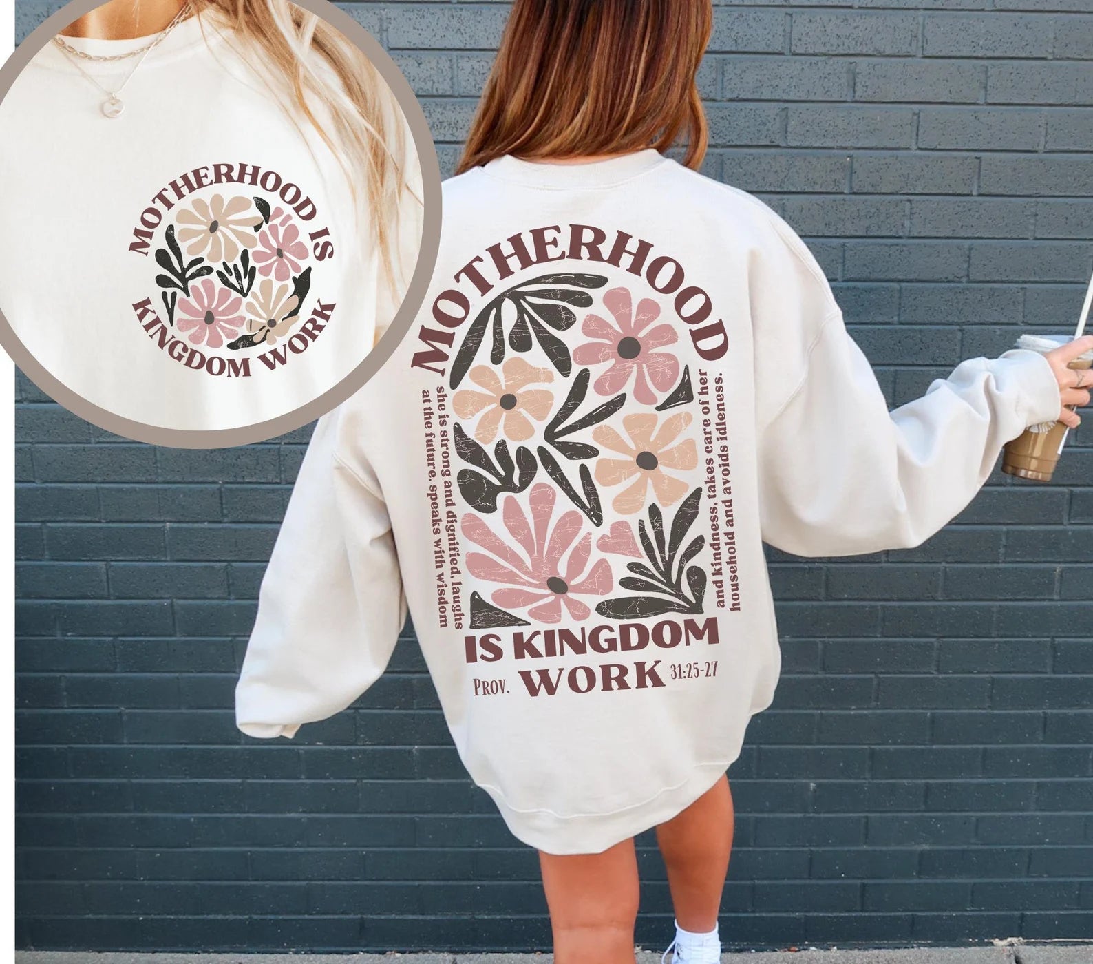 MOTHERHOOD IS KINGDOM WORK DTF TRANSFERS