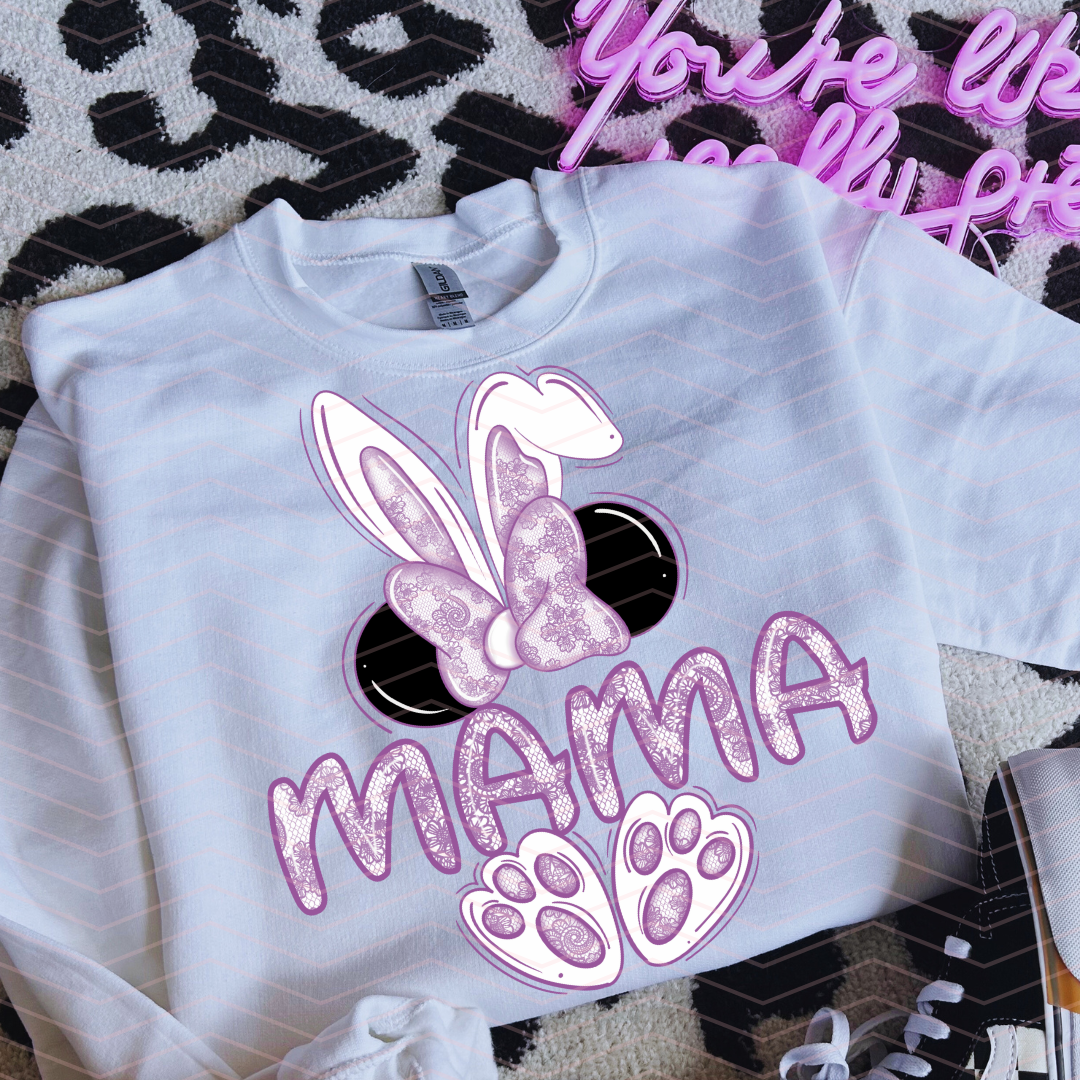 M MAMA LIGHT PURPLE V2 DTF TRANSFERS