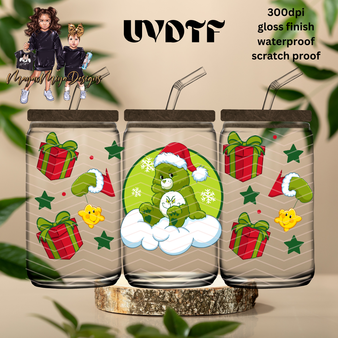 GRINCHY CB UVDTF WRAP