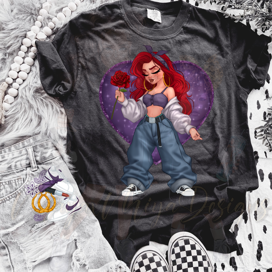 PRINCESS A CHOLA DTF TRANSFERS