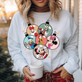 M FRIENDS CHRISTMAS ORNAMENTS DTF TRANSFERS