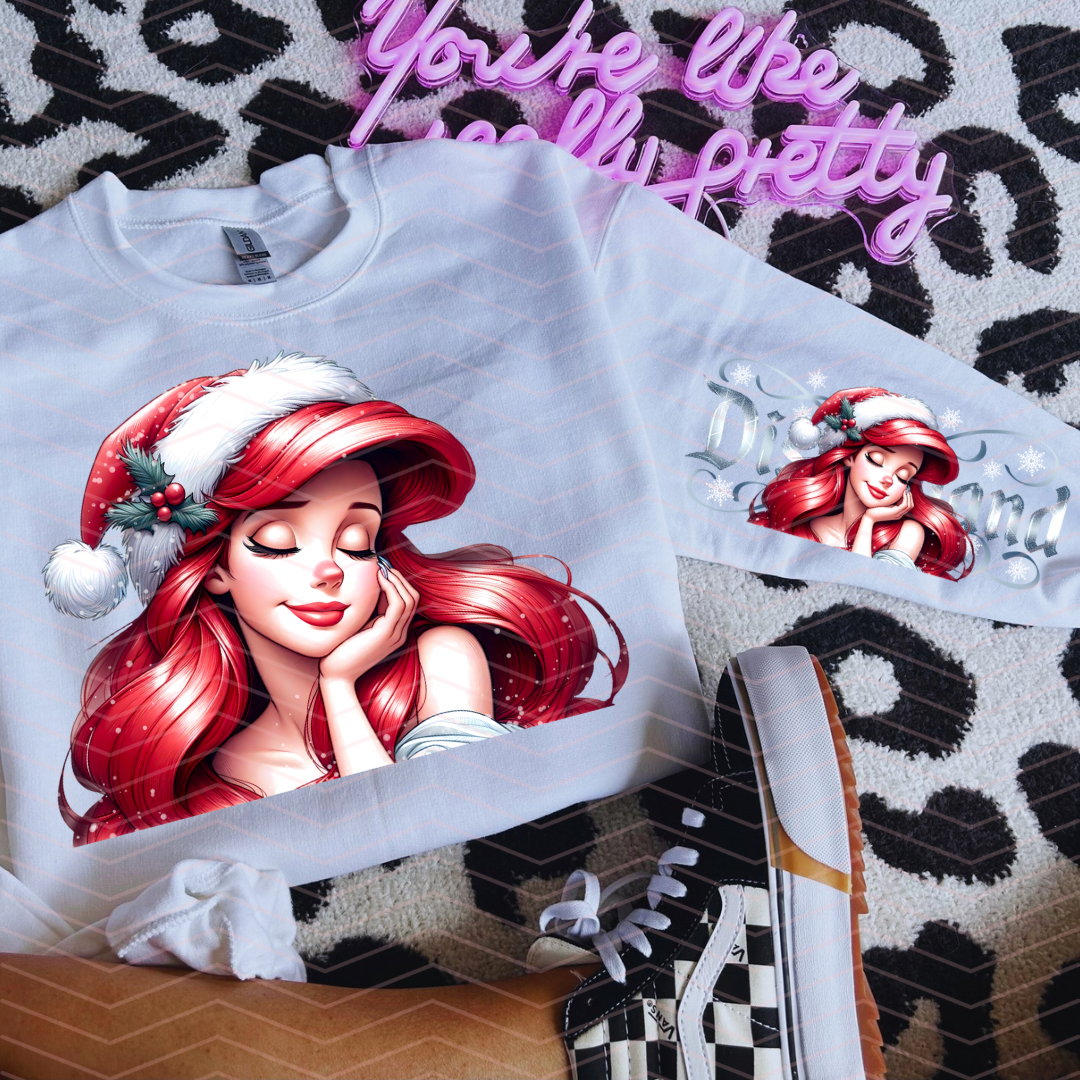 DREAM BIG PRINCESS A CHRISTMAS DTF TRANSFERS