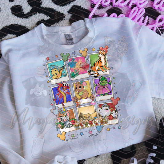 DISNEY SIDEKICKS COLLECTION DTF TRANSFERS