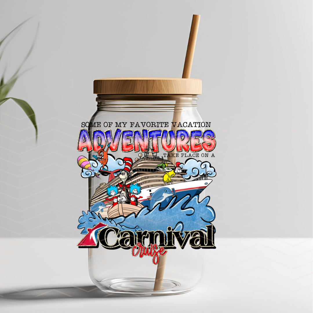 SOME OF MY FAVORITE ADVENTURES AT CARNIVAL CRUISE UVDTF DECAL