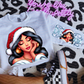 DREAM BIG PRINCESS J CHRISTMAS DTF TRANSFERS