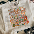M MOUSE GINGERBREAD FRIENDS DTF TRANSFERS