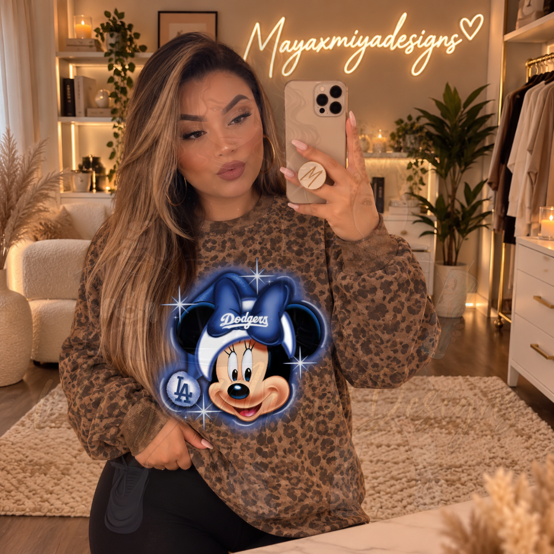 GIRL MMOUSE LAD CHRISTMAS DTF TRANSFER