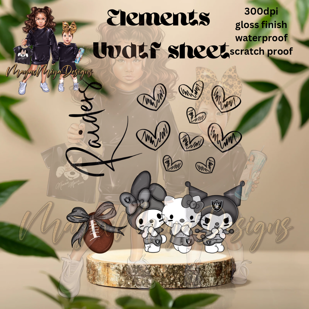 KAWAII LVR V2 UVDTF ELEMENTS SHEET