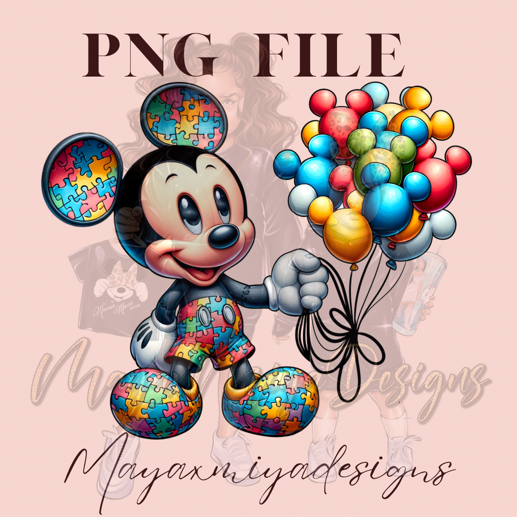 BOY M AUTISM AWARENESS PNG