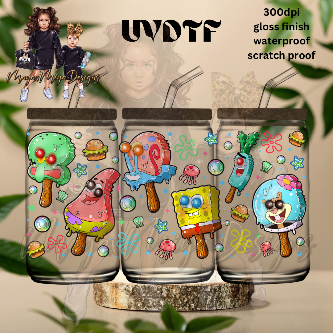 SPNGBB ICE CREAM UVDTF WRAP