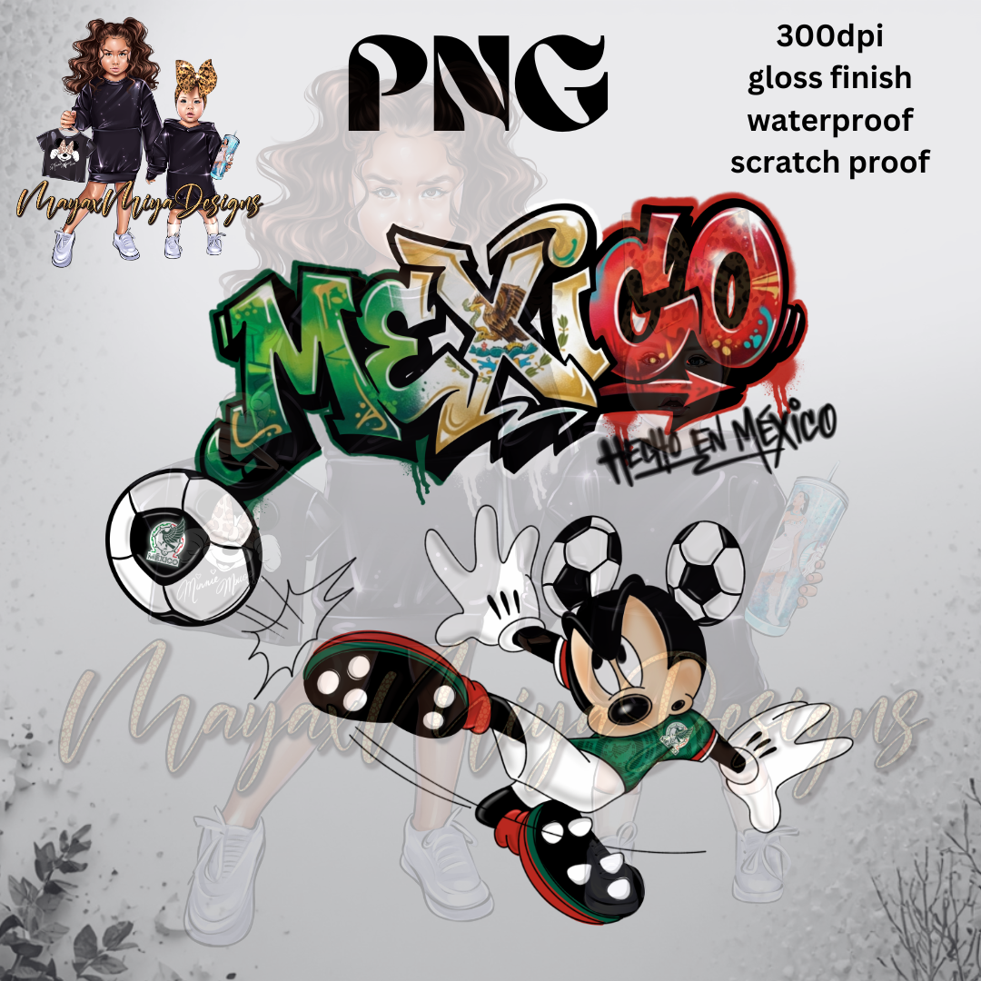 MMOUSE MEX SOCCER PNG