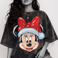 GIRL MMOUSE XMAS BALLOON DTF TRANSFER