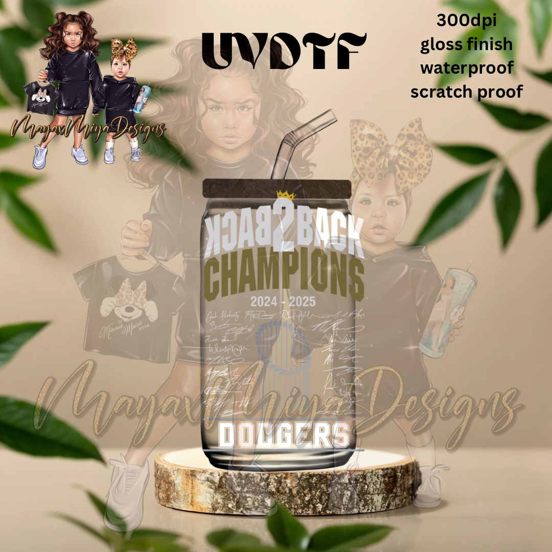 BACK 2 BACK LAD CHAMPIONS V3 UVDTF DECAL