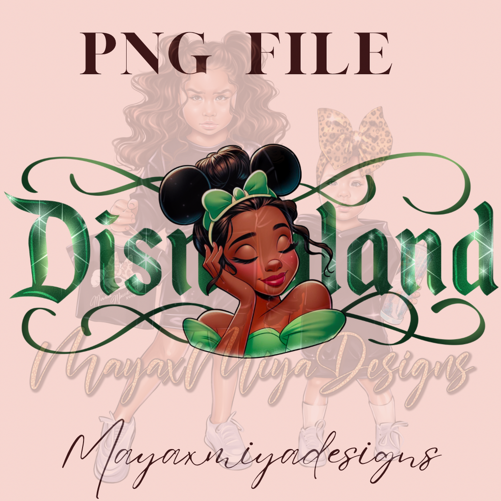 PRINCESS T DREAM BIG PNG WRAP