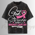 MY GOD IS STRONGER THAN BRST CANCER V2 DTF TRANSFERS