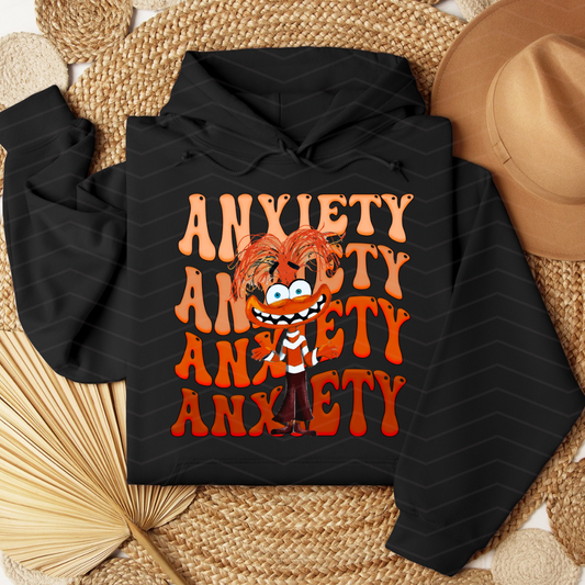 ANXIETY DTF TRANSFER