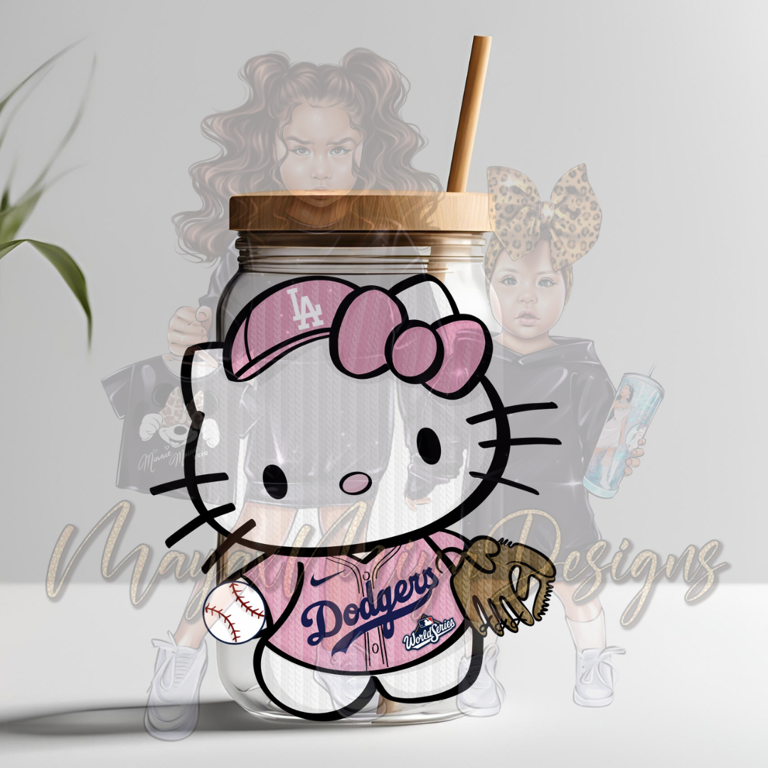 HK PINK FAUX YARN UVDTF DECAL