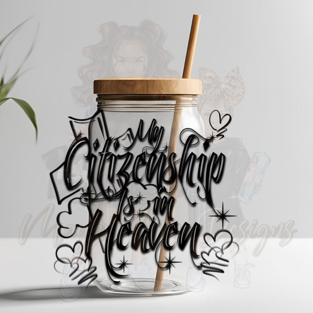 CITIZENSHIP UVDTF DECAL